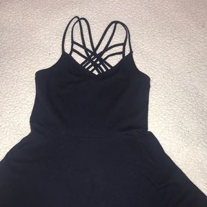 hollister strappy dress
